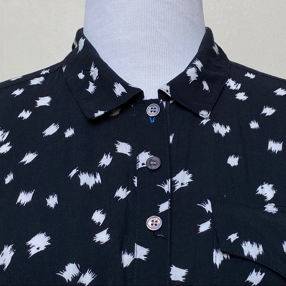 Turo By Vince Camuto Black and White Jumpsuit Size XS - Picture 2 of 7